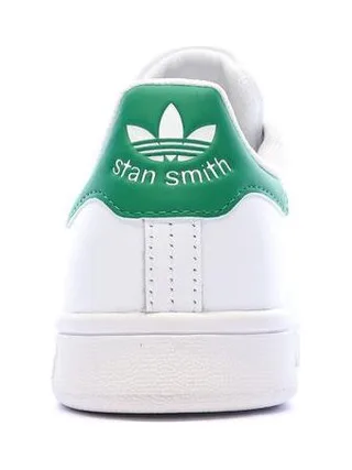 Stan Smith Blanc/Vert Mixte Adidas 3