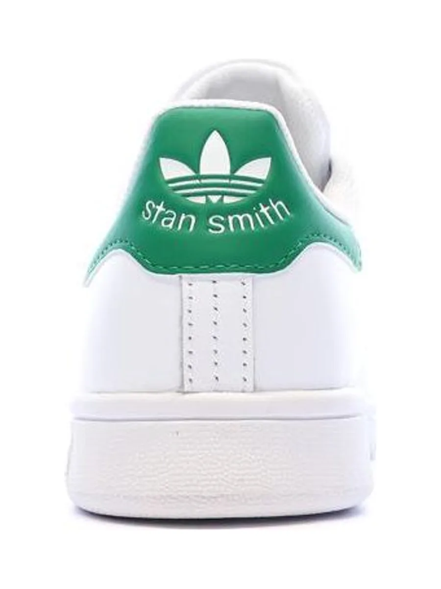Stan Smith Blanc/Vert Mixte Adidas 4