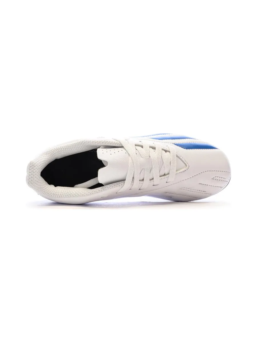 Chaussures de foot Blanc/Bleu Garçon Adidas Deportivo Ii Fxg J 4