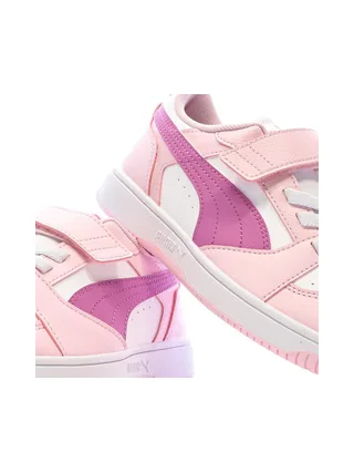 Baskets Rose Pale Fille Puma Rebound 7