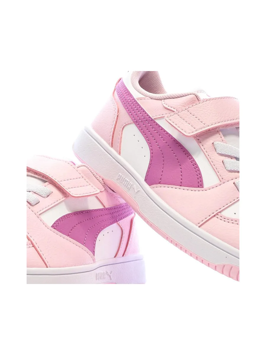 Baskets Rose Pale Fille Puma Rebound 8