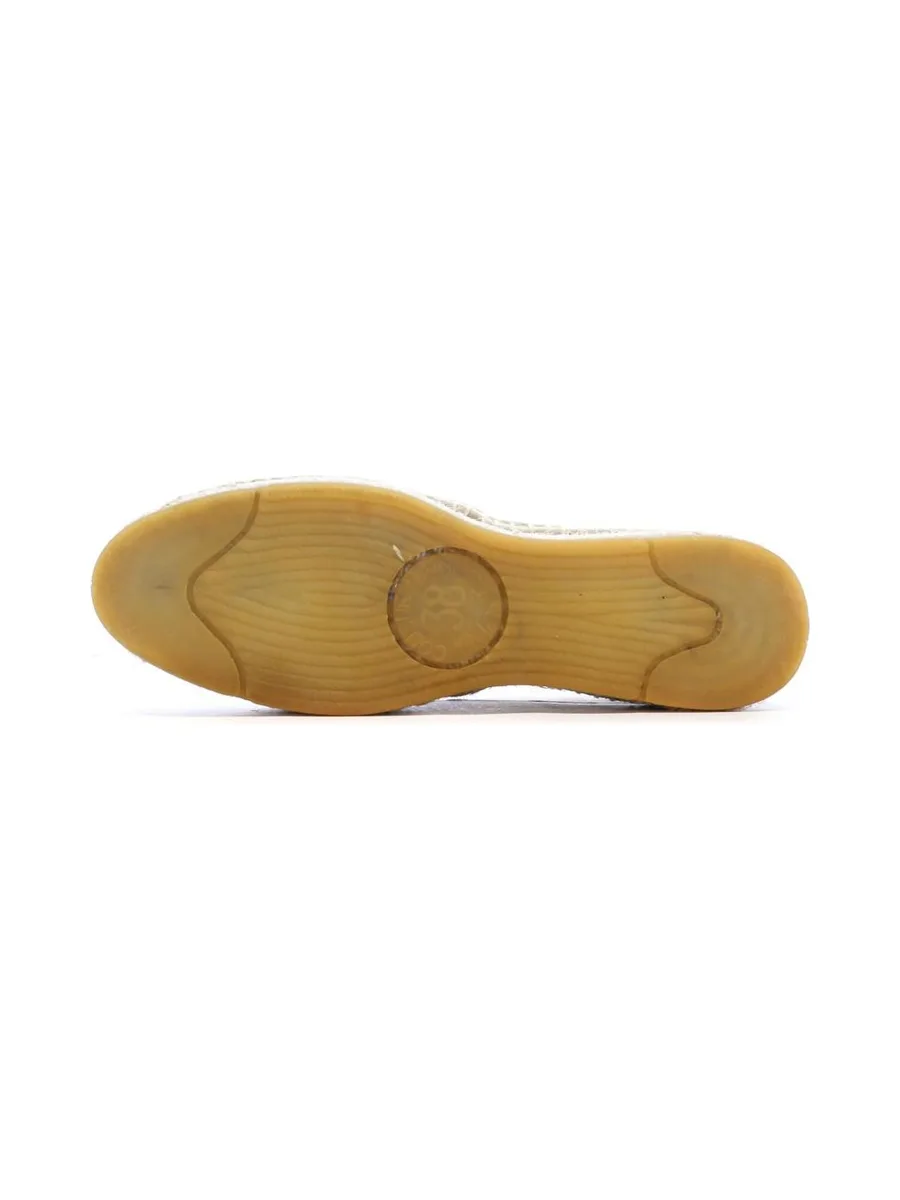 Espadrilles Blanches/Noires Femme Pare Gabia Aduna 6