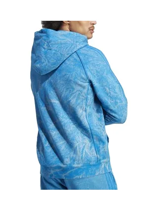 Sweat à Capuche Bleu Homme Adidas Washed Hoody 2