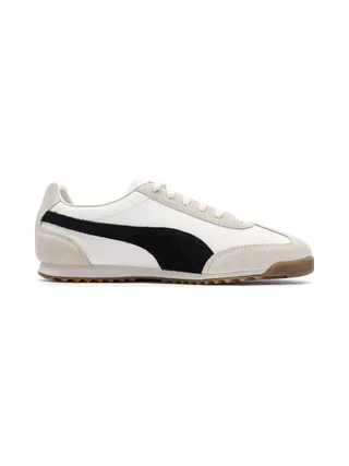 Baskets Blanches/Beiges/Noires Homme Puma Arizona Retro 2
