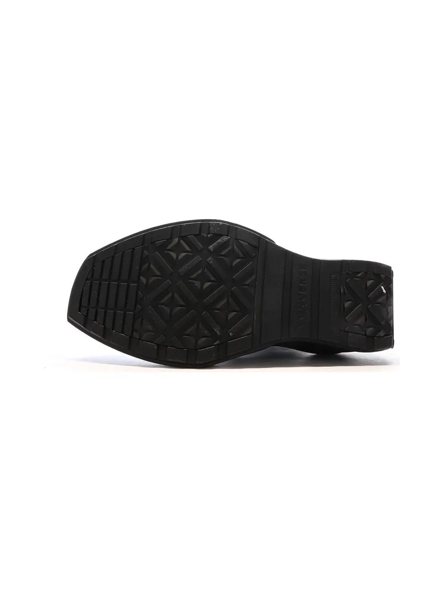 Baskets Noires Femme Converse Chuck 70 De Luxe Wedge 6