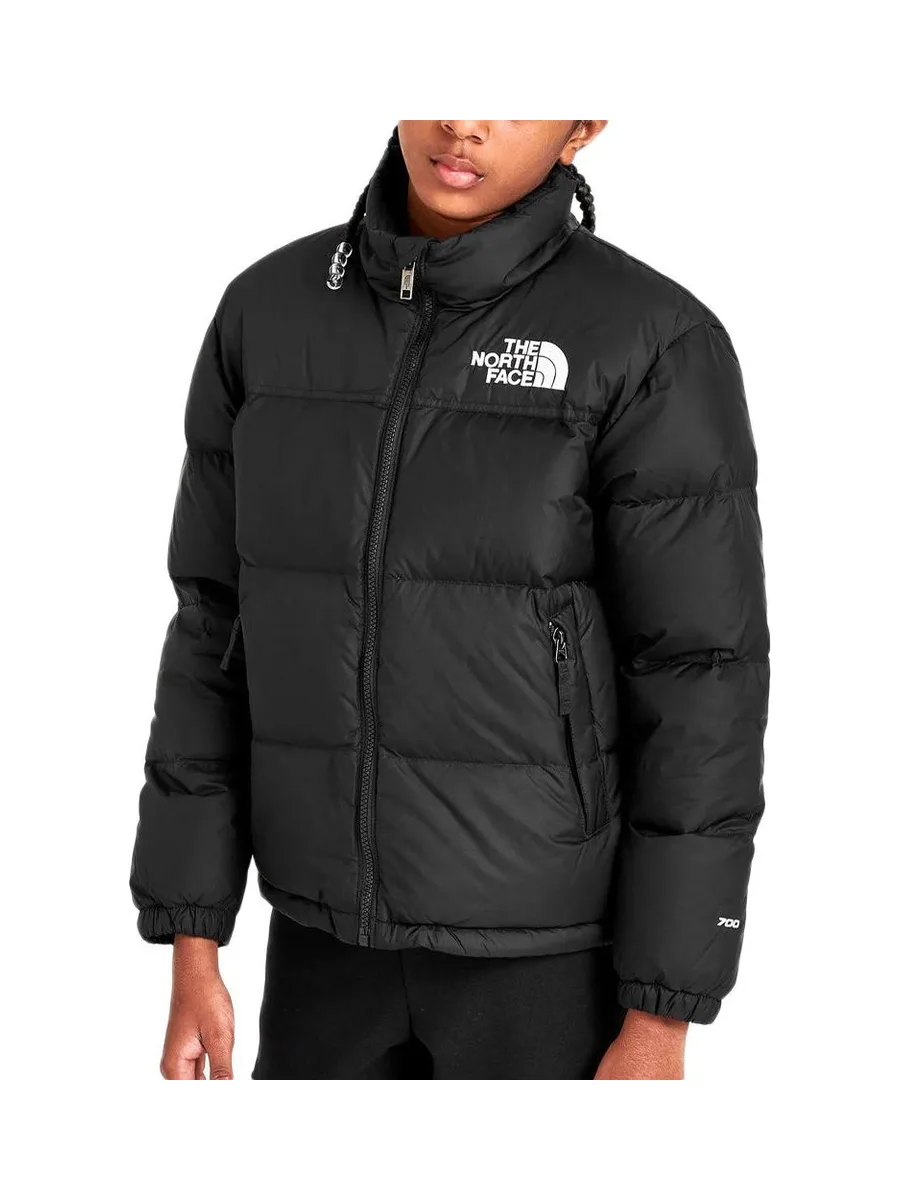 Doudoune Noire Garçon The North Face Teen 96 Nuptse 2