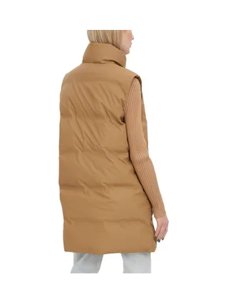 Doudoune sans manche Marron Femme Vero Moda Coated TGY 2