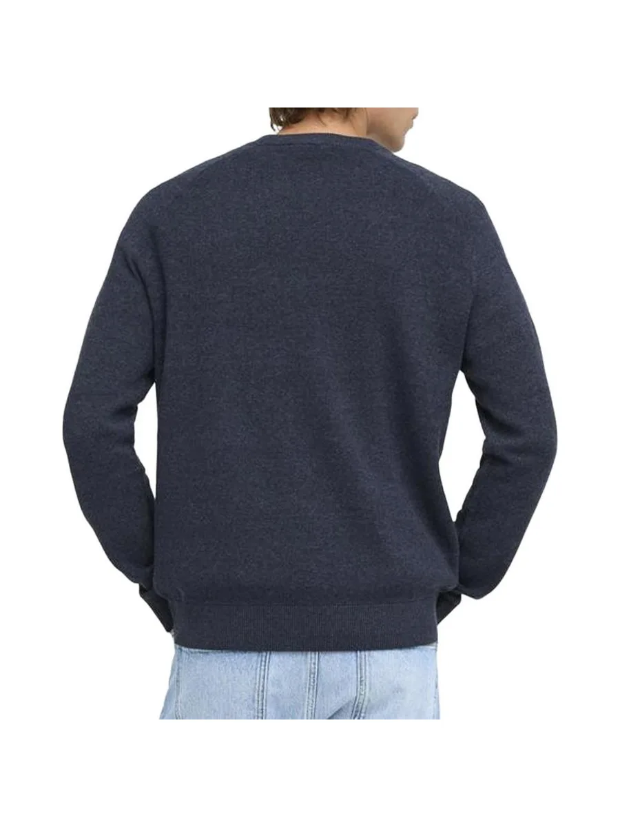 Pull Col Rond Bleu Chiné homme ONLY & SONS 22040272 3
