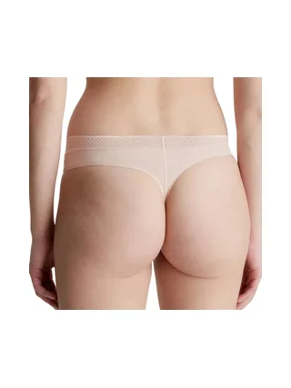 String Beige Femme Calvin Klein Jeans Thong1 2