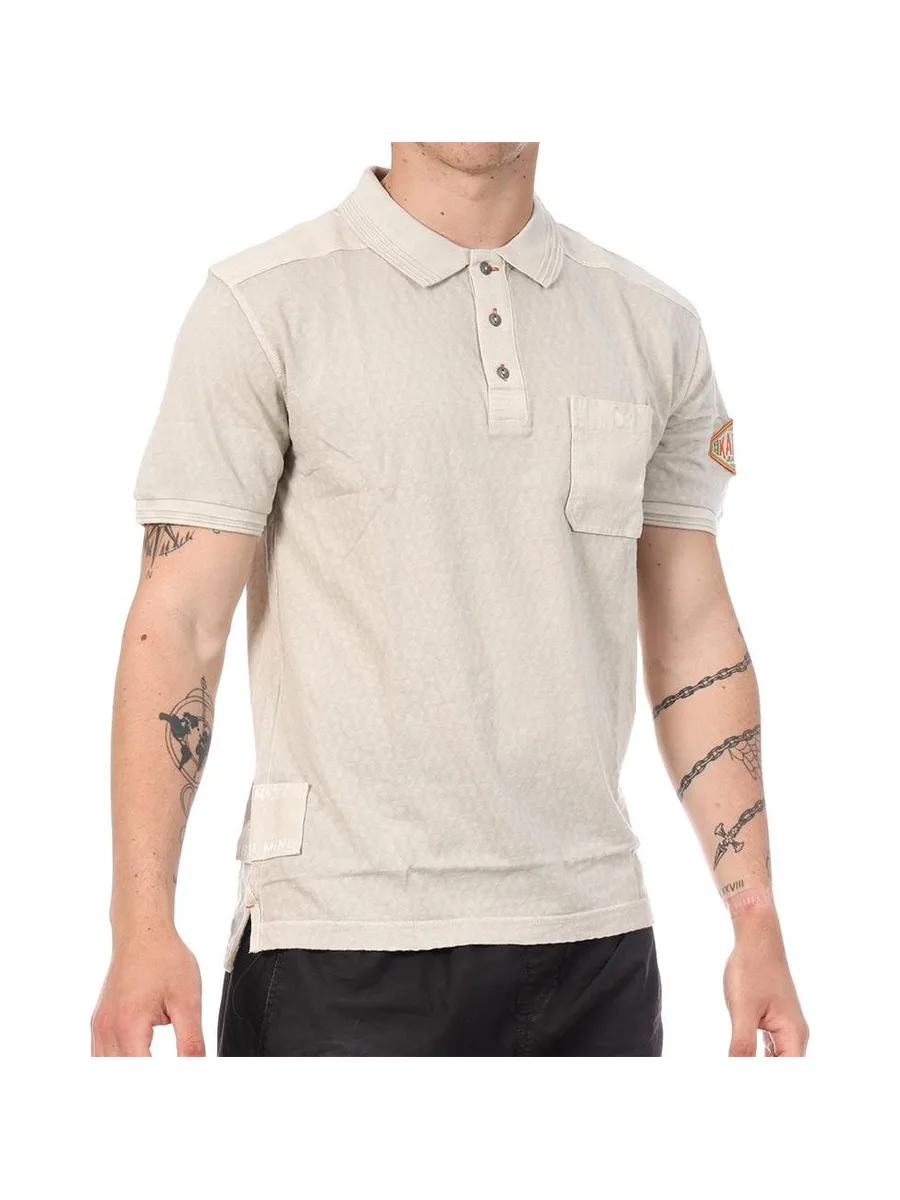 Polo Gris/Beige Homme Kaporal Bakum91 2