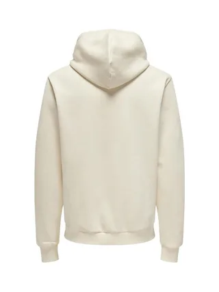 Sweat à Capuche Ecru Homme Only & Sons Connor 2