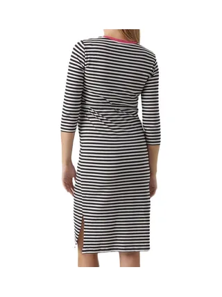 Robe Noire/Blanche Femme Mamalicious Gisela 2