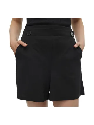 Short Noir Femme Vero Moda Liva 1