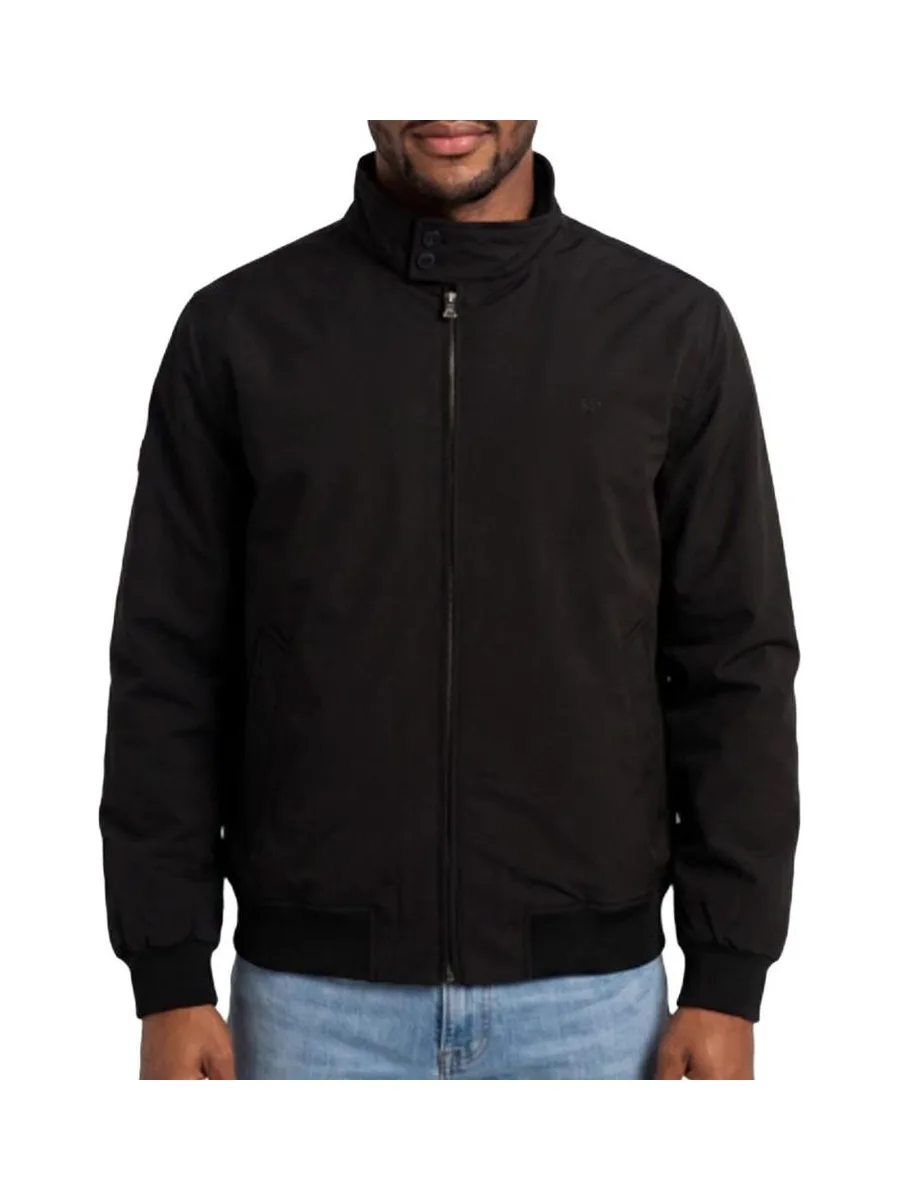 Veste Noire Homme SuperDry Campus Padded Harrington 2