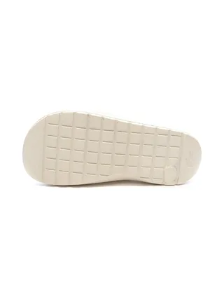 Claquettes Beiges Femme Lacoste Serve Slide 2.0 2