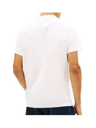 T-Shirt Blanc Homme Tommy Hilfiger Slim 2
