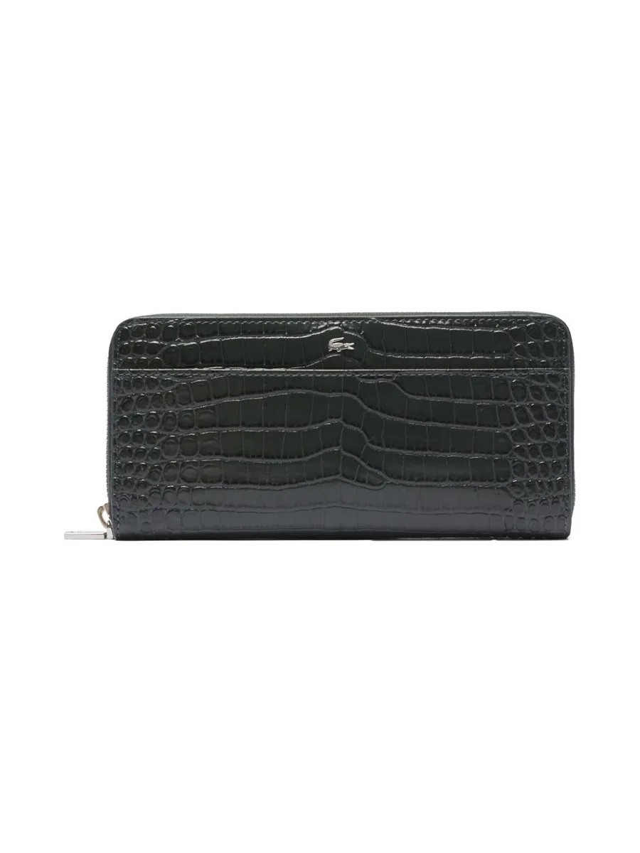 Portefeuille Noir Femme Lacoste Chantaco 2