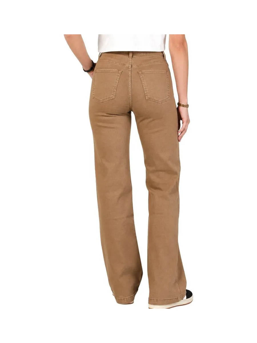 Jeans Loose Camel Femme Monday Premium Wide 3