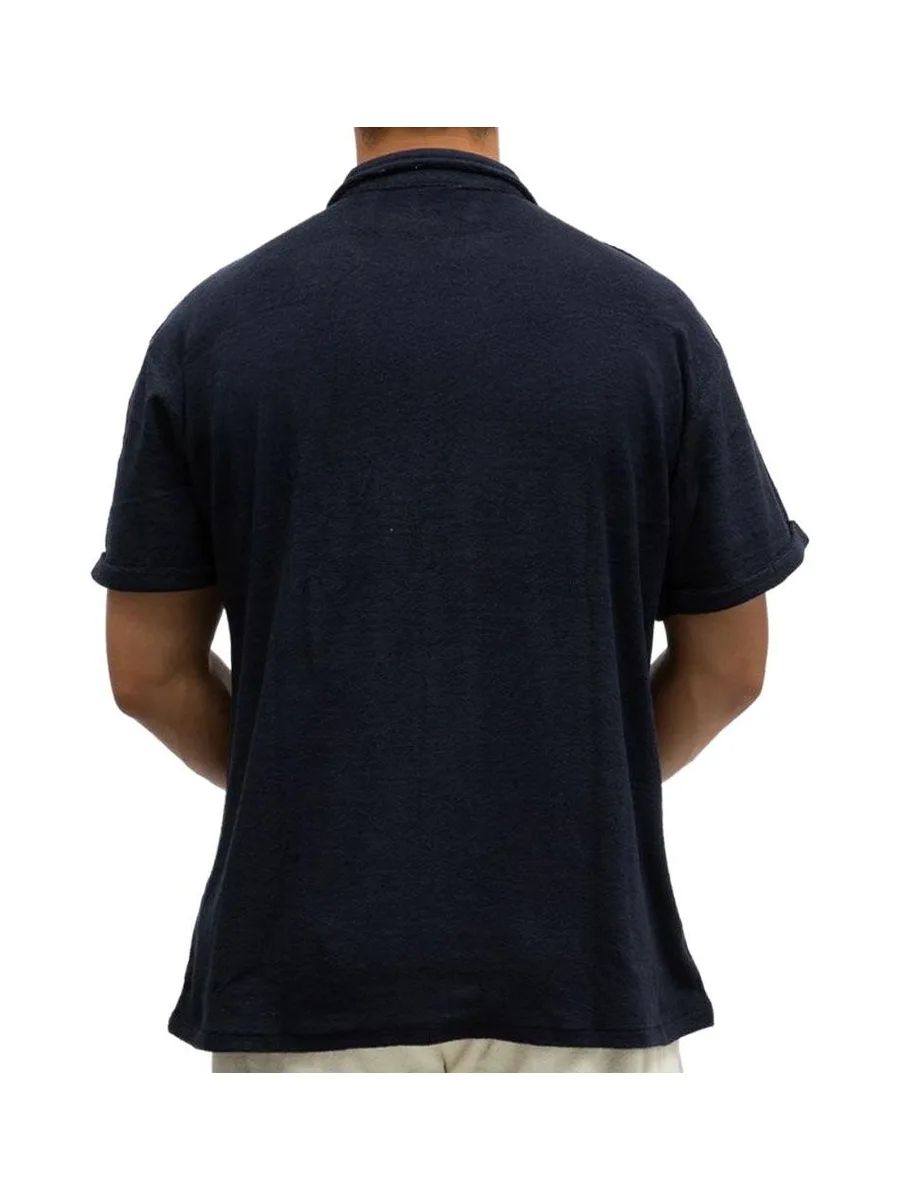 Chemise Marine Homme Paname Brothers CHARLY 3