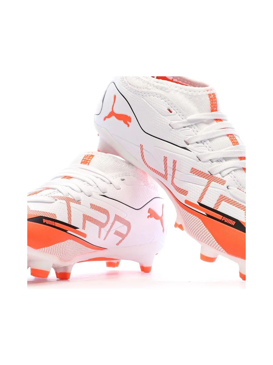 Chaussures de football Rouge Garçon Puma Ultra 5 8