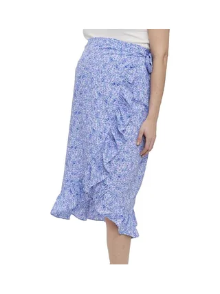 Jupe de Grossesse Bleu Femme Vero Moda Maternity Henna 1