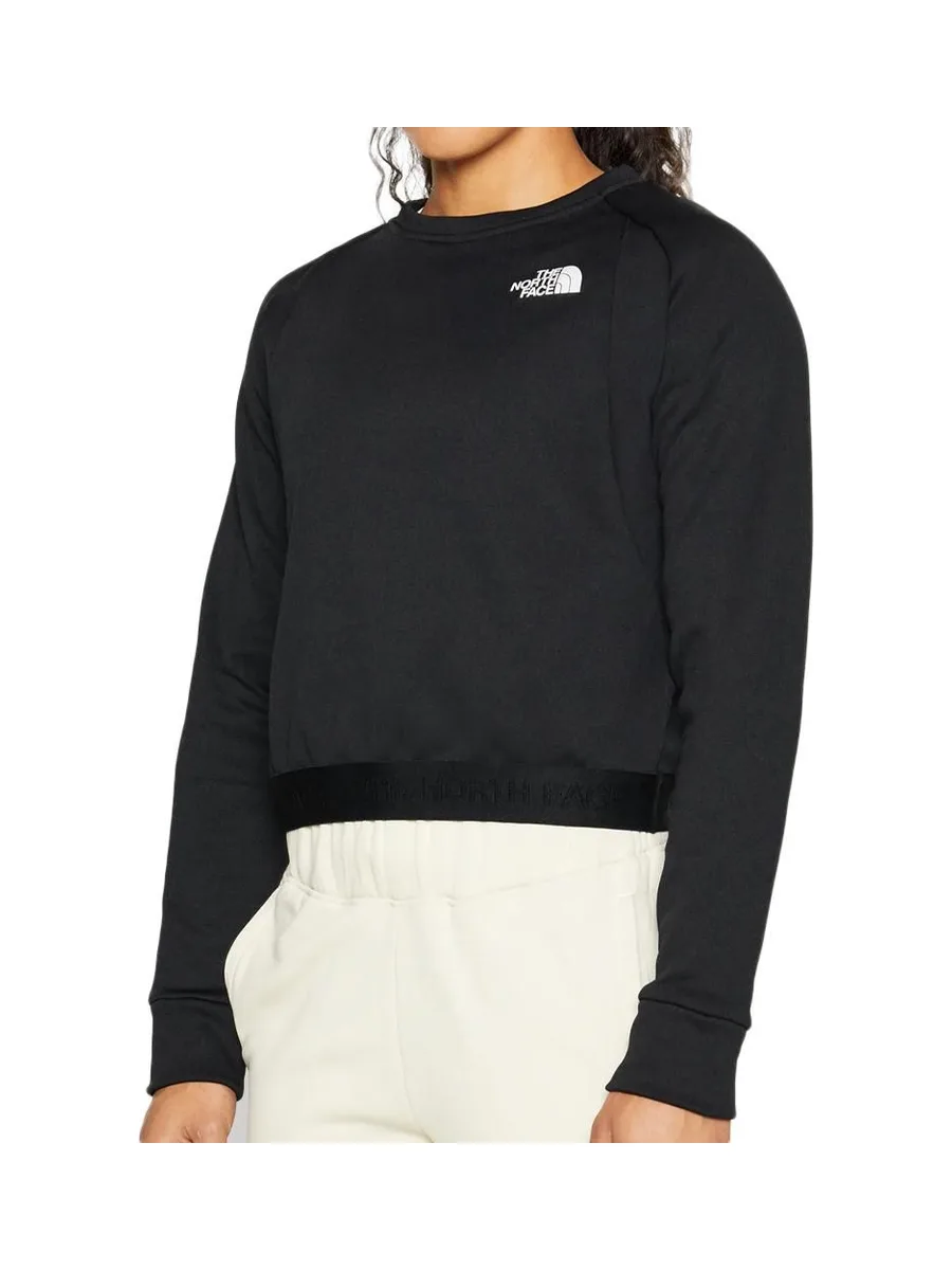 Sweat Noir Femme The North Face Crew Fleece 2