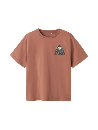 T-shirt Rouille Garçon Name it Tialfa 1