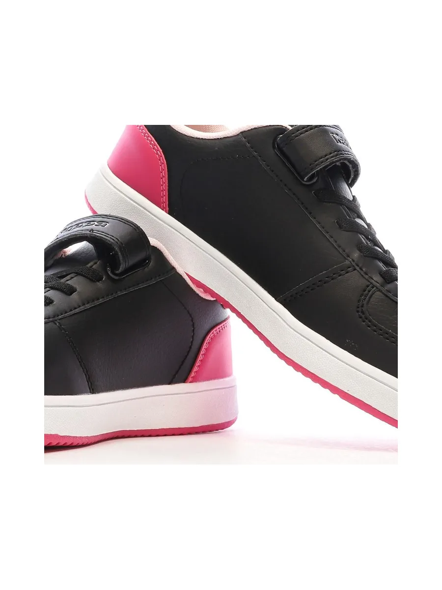 Baskets Noires/Roses Fille Kappa Malone 7