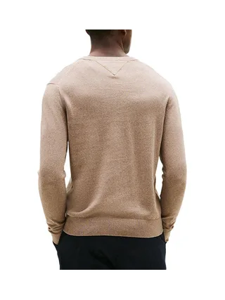 Pull Marron Homme Tommy Hilfiger Pima MW0MW28047 2