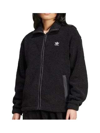 Veste Noire Femme Adidas Teddy Fl 1