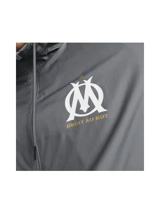 OM Veste De foot Gris/Blanc Homme Puma 2023/24 3