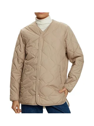 Blouson Beige Femme Converse Malden Liner 1