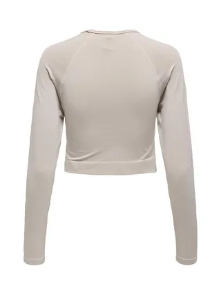 Top de sport Beige Femme Only Jiji Seam 2