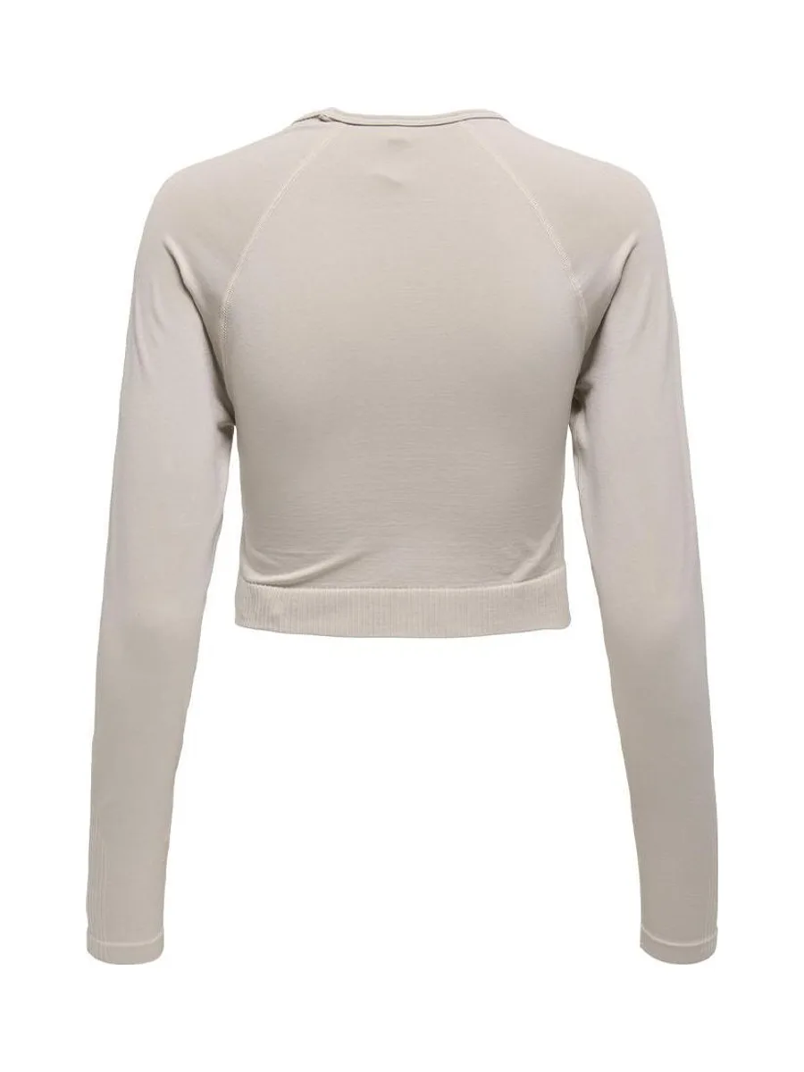 Top de sport Beige Femme Only Jiji Seam 3