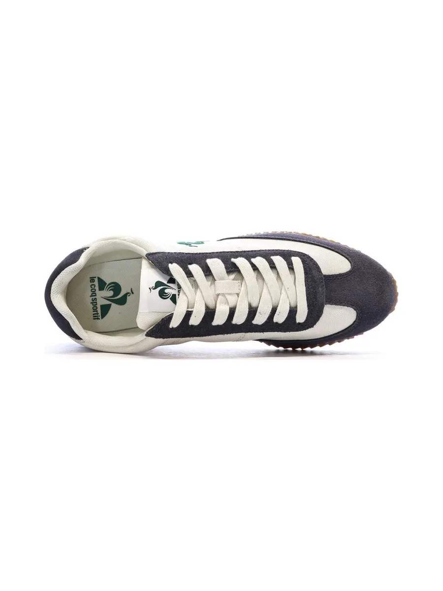Baskets Ecru/Bleu Homme Le Coq Sportif Veloce 5