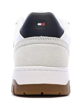 Baskets Blanches/Marine Homme Tommy Hilfiger Core Leath 3