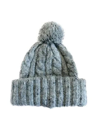 Bonnets Gris Femme Levi's Pom Beanie 2