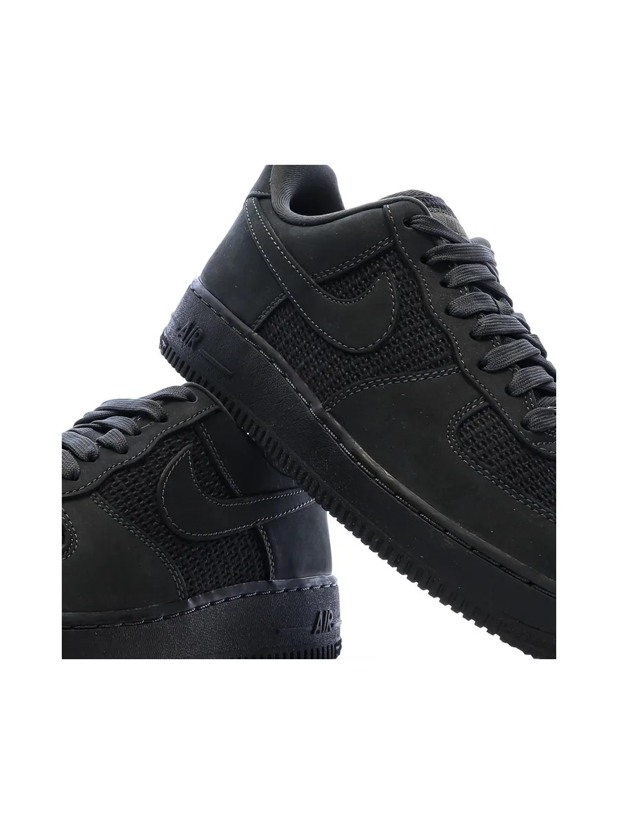 Baskets Noires Homme Nike Air Force 1 '07S 8