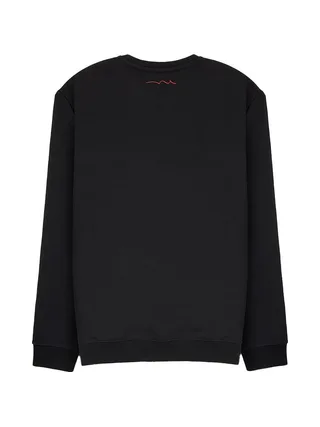 Sweat Noir Homme Teddy Smith Snark 1