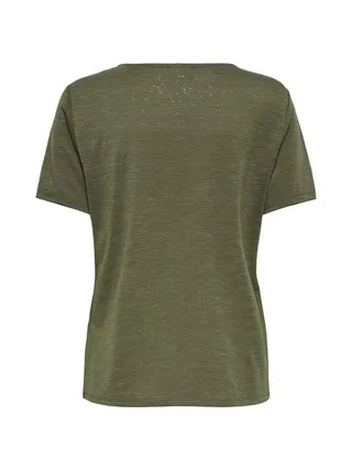 T-Shirt Kaki Femme JDY Flora 2