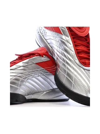 Baskets Argent/Rouge/Noir Garçon Puma Goalgetter 7