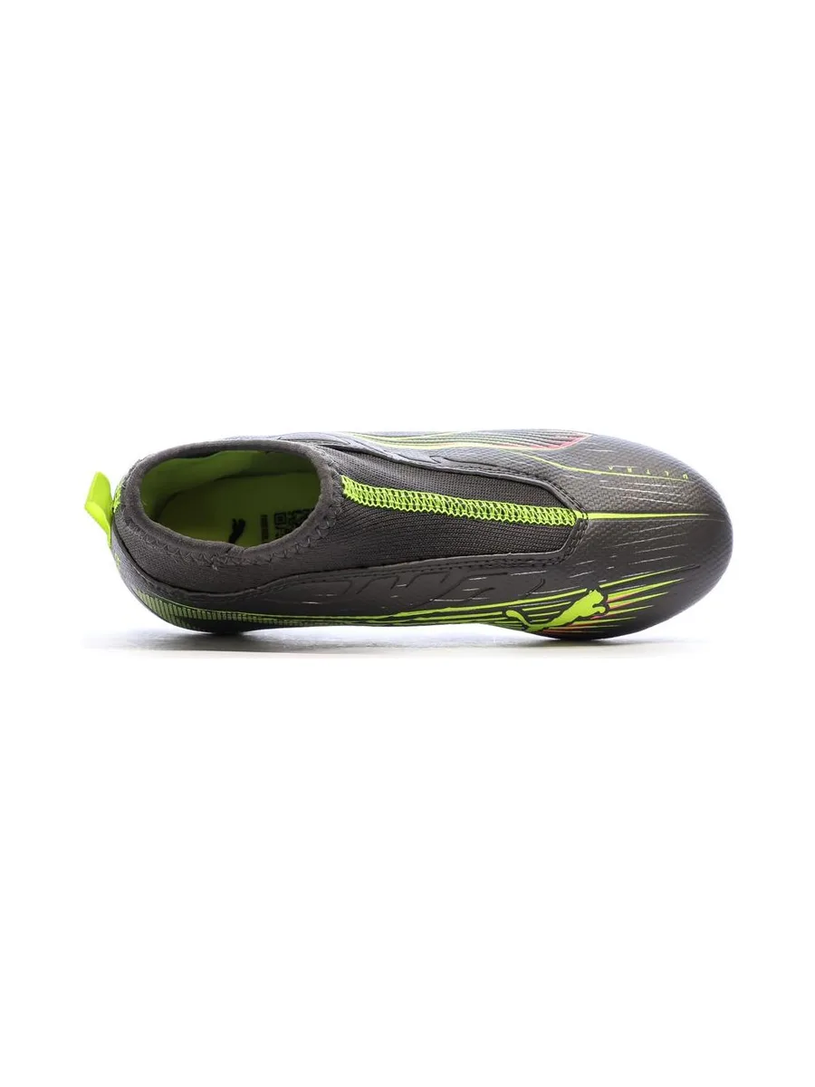 Chaussures de football Grises/Jaunes Garçon Puma Ultra 5 5