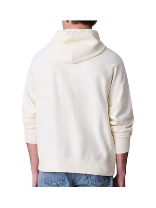 Sweat à Capuche Beige Homme Calvin Klein Jeans Premium Terry 2
