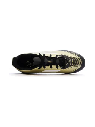 Chaussures de football Noires/Dorés Garçon Adidas Messi 4