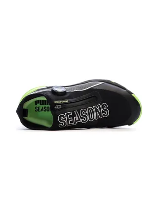 Baskets Noires/Jaune Homme Puma Voyage Nitro 3 4