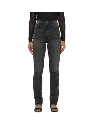 Jean Slim Gris Foncé Femme Only Willow 1