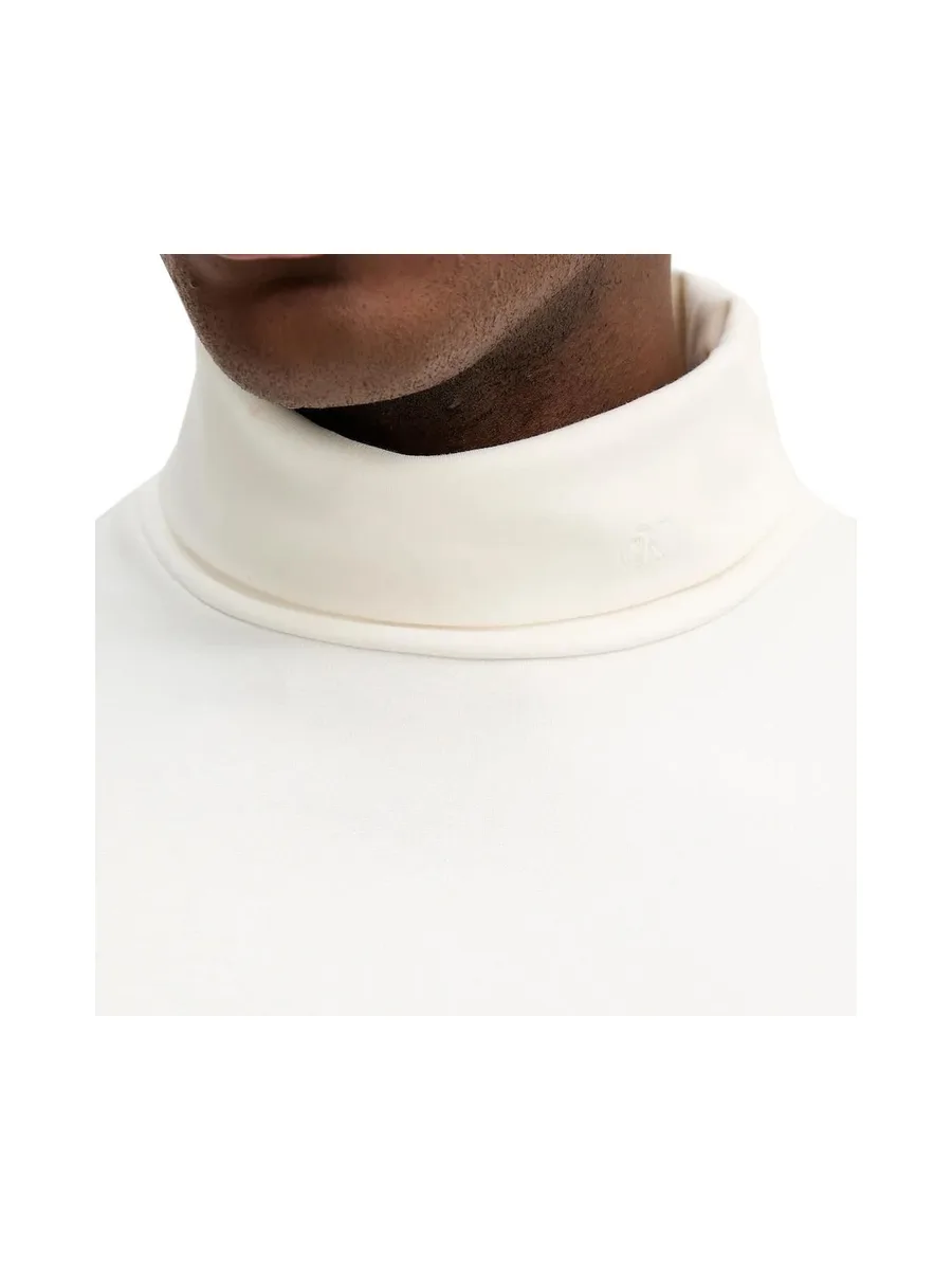 Pull Blanc Homme Calvin Klein Jeans Compression 4