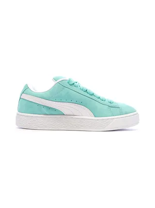 Baskets Turquoise/Blanc Homme Puma Suede XL 2