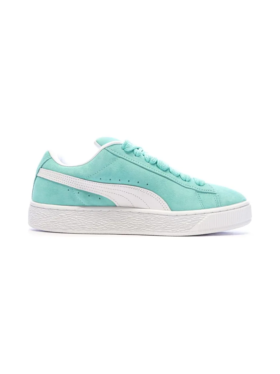 Baskets Turquoise/Blanc Homme Puma Suede XL 3