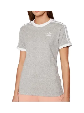 T-shirt Gris Femme Adidas H33576 1